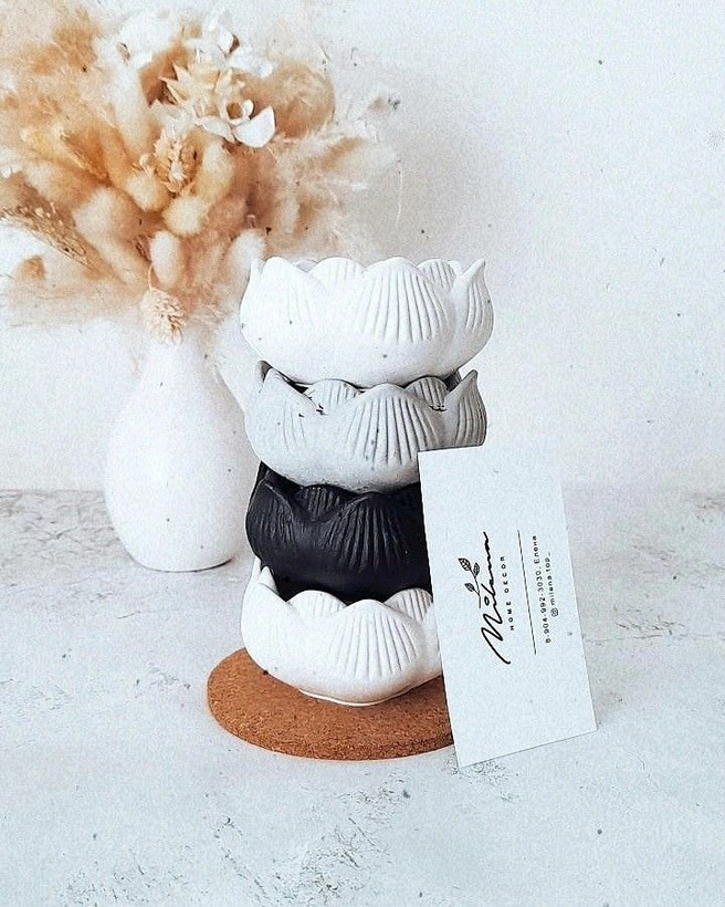 شات شمع طرح گل